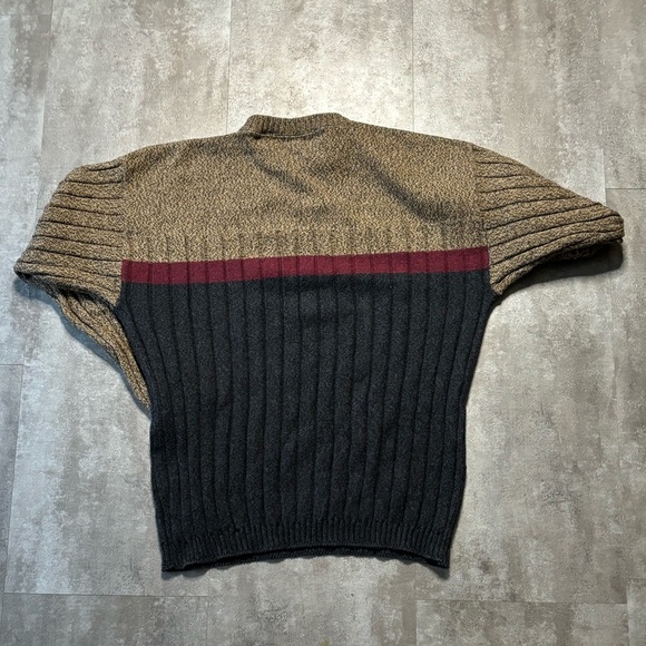 Vintage David Taylor Knit Sweater Mens Large Made in USA - Picture 2 of 3
